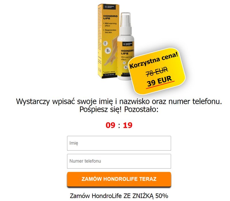 Hondrolife - Naturalne Sprawności dla Stawów